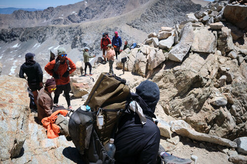 Forester Pass - the high point of the PCT