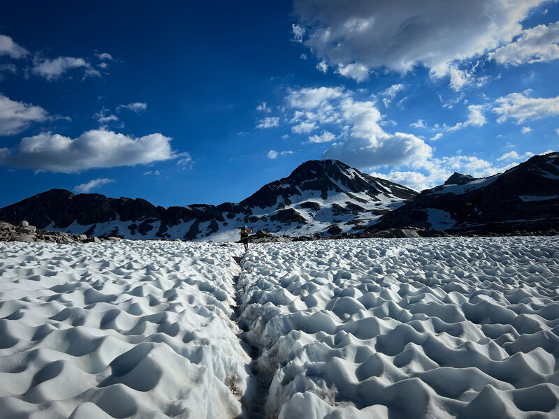 Climb up to Muir Pass