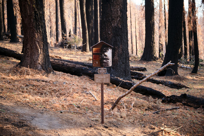 Entering Lassen National Park