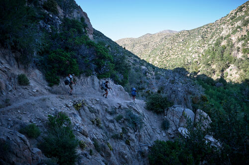 Eager to get to Deep Creek hot springs