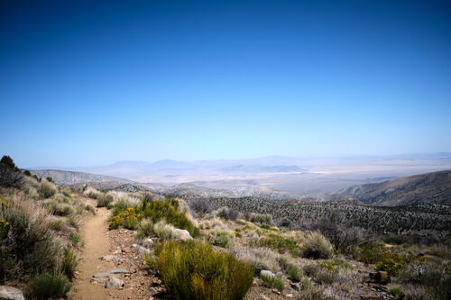 Looking over Death Valley to the north.