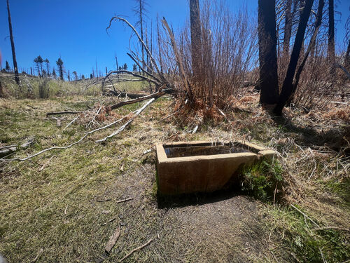 A beautiful water cistern